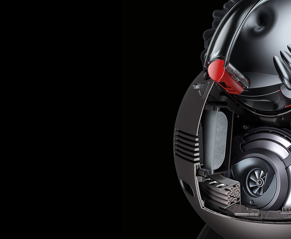 „Dyson Cinetic Big Ball™“ cilindrinis dulkių siurblys